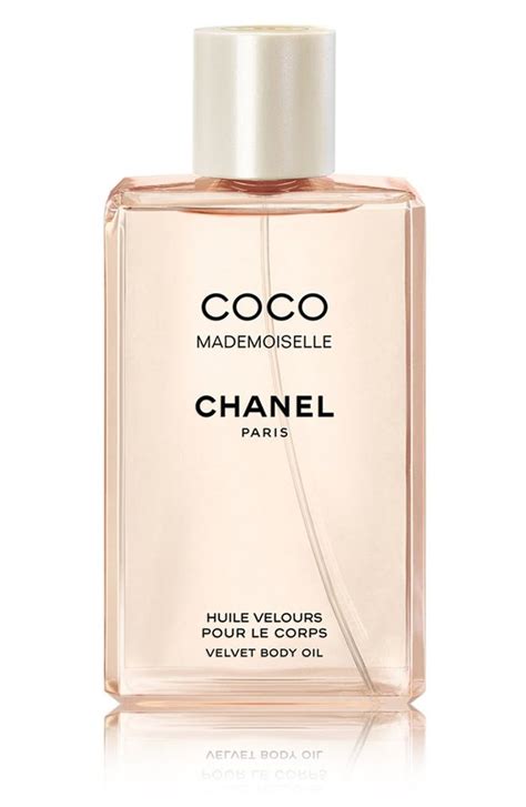 coco chanel mademoiselle fragrance oil|coco chanel velvet body oil.